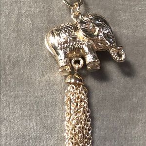 Ann Taylor elephant necklace